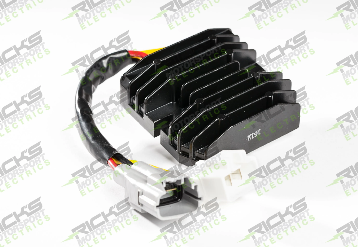Rick's Motorsports Electrics Universal OEM Style Rectifier-Regulator for Suzuki Burgman 650 '03-20, Boulevard M90 '09-20 Rick's Motorsports Electrics Universal OEM Style Rectifier-Regulator for Suzuki Burgman 650 '03-20, Boulevard M90 '09-20